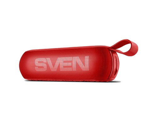 Акустическая система АС SVEN PS -75, красный (6 Вт, Bluetooth, FM, USB, microSD, 1200мА*ч)