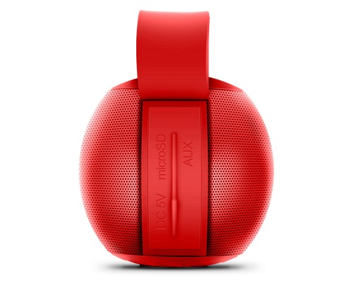 Акустическая система АС SVEN PS -75, красный (6 Вт, Bluetooth, FM, USB, microSD, 1200мА*ч)
