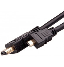 Кабель HDMI-19M --- MicroHDMI-19M ver 2.0+3D/Ethernet,1m Telecom TCG206-1M                                                                                                                                                                                