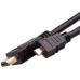 Кабель HDMI-19M --- MicroHDMI-19M ver 2.0+3D/Ethernet,1m Telecom TCG206-1M