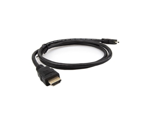 Кабель HDMI-19M --- MicroHDMI-19M ver 2.0+3D/Ethernet,1m Telecom TCG206-1M