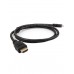 Кабель HDMI-19M --- MicroHDMI-19M ver 2.0+3D/Ethernet,1m Telecom TCG206-1M