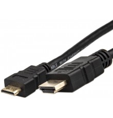 Кабель HDMI-19M --- MiniHDMI-19M ver 2.0+3D/Ethernet,1m Telecom TCG205-1M                                                                                                                                                                                 