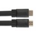 Кабель HDMI 19M/M ,плоский,ver. 2.0, 4K@60 Hz 1m VCOM CG522F-1M