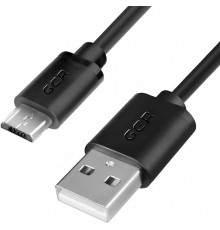 Кабель Greenconnect 2.0m USB 2.0, AM/microB 5pin, черный, 28/28 AWG, экран, армированный, морозостойкий, GCR-UA8MCB6-BB2S-2.0m                                                                                                                            