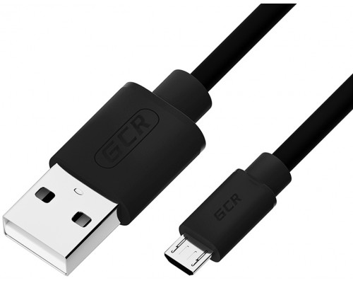 Кабель Greenconnect 1.5m USB 2.0, AM/microB 5pin, черный, 28/28 AWG, экран, армированный, морозостойкий, GCR-UA2MCB1-BB2S-1.5m