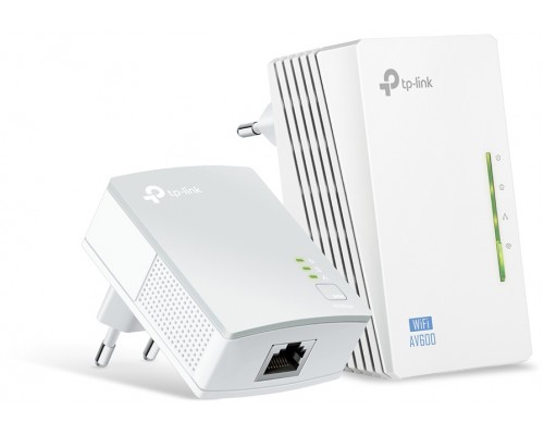 Расширитель сети 300Mbps Wireless AV500 Powerline Extender, 500Mbps Powerline Datarate, 2 10/100Mbps ports, Single Pack