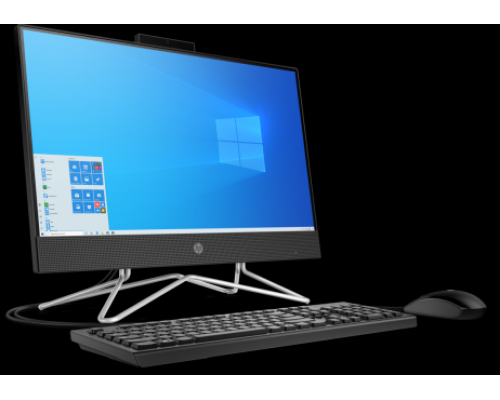 Моноблок HP 22-df1007ur 2S7P8EA i3-1115G4 (3.0)/4Gb/1Tb/21.5'' (1920x1080) AG/Int:Intel UHD/KB+mouse/noODD/Cam HD/Win10 Jet Black