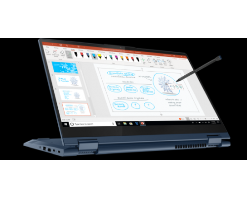 Ноутбук Lenovo ThinkBook 14s Yoga ITL 14.0FHD_GL_300N_MT_N_SRGB /CORE_I7-1165G7_2.8G_4C_MB /8GB_DDR4_3200_SODIMM,8GB(4X16GX16)_DDR4_3200 /1TB_SSD_M.2_2280_G3_TLC / /INTEGRATED_GRAPHICS /WLAN_2X2AX+BT /FPR /720P_HD_CAMERA_WITH_ARRAY_MIC /4CELL_60WH_IN