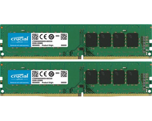 Модуль памяти DDR4 8GB (2*4GB) Crucial CT2K4G4DFS8266