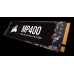 Внутренний NVMe накопитель M.2 2280 1TB Corsair MP400 Client SSD CSSD-F1000GBMP400 PCIe Gen3x4 with NVMe, 3480/1880, IOPS 190/470K, MTBF 1.8M, 3D QLC, 200TBW, 0.11DWPD, Heatsink, RTL