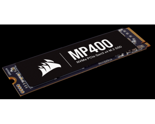 Внутренний NVMe накопитель M.2 2280 1TB Corsair MP400 Client SSD CSSD-F1000GBMP400 PCIe Gen3x4 with NVMe, 3480/1880, IOPS 190/470K, MTBF 1.8M, 3D QLC, 200TBW, 0.11DWPD, Heatsink, RTL