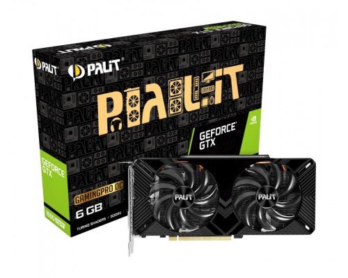 Видеокарта PCIE16 GTX1660 SUPER 6GB W/O LED GTX1660S GP OC6G PALIT