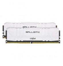 Модуль памяти CRUCIAL Ballistix Gaming DDR4 Общий объём памяти 16Гб Module capacity 8Гб Количество 2 3000 МГц Множитель частоты шины 15 1.35 В белый BL2K8G30C15U4W                                                                                       