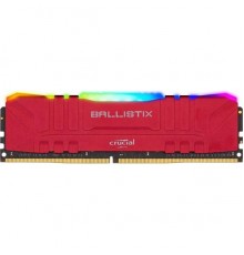 Модуль памяти CRUCIAL Ballistix RGB Gaming DDR4 Общий объём памяти 16Гб Module capacity 16Гб Количество 1 3600 МГц Множитель частоты шины 16 1.35 В RGB красный BL16G36C16U4RL                                                                            