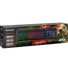 Клавиатура USB ARX GK-196L RU BLACK 45196 DEFENDER                                                                                                                                                                                                        