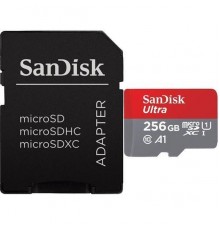 Карта памяти MICRO SDXC 256GB UHS-I W/A SDSQUAR-256G-GN6MA SANDISK                                                                                                                                                                                        