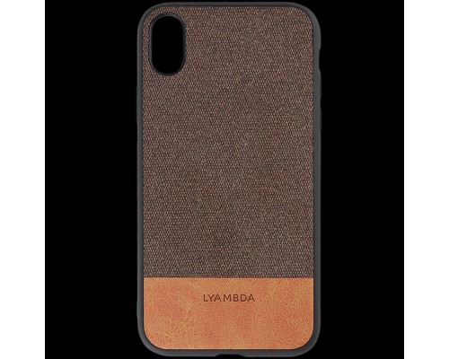 Чехол LYAMBDA CALYPSO for iPhone XS (LA03-CL-XS-BR) Brown