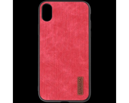 Чехол LYAMBDA REYA for iPhone XS (LA07-RE-XS-RD) Red