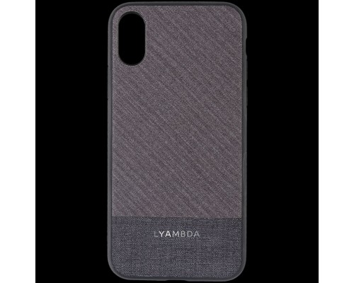 Чехол LYAMBDA EUROPA for iPhone XS (LA05-ER-XS-GR) Grey Strip