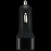 Автомобильное зарядное устройство CANYON C-07 Universal 3xUSB car adapter(1 USB with Quick Charger QC3.0), Input 12-24V, Output USB/5V-2.1A+QC3.0/5V-2.4A&9V-2A&12V-1.5A, with Smart IC, black rubber coating+black metal ring+QC3.0 port with blue/other