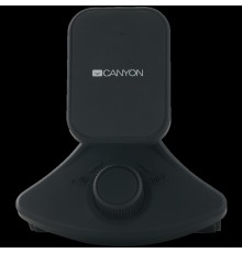 Автомобильное зарядное устройство Canyon CH-8 Car Holder for Smartphones,magnetic suction function ,with 2 plates(rectangle/circle), black ,91*84*48mm 0.070kg                                                                                            
