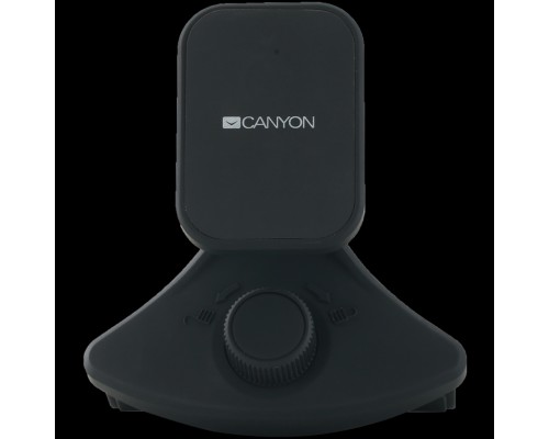 Автомобильное зарядное устройство Canyon CH-8 Car Holder for Smartphones,magnetic suction function ,with 2 plates(rectangle/circle), black ,91*84*48mm 0.070kg