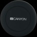 Автомобильное зарядное устройство Canyon CH-2 Car Holder for Smartphones,magnetic suction function ,with 2 plates(rectangle/circle), black ,44*44*40mm 0.035kg