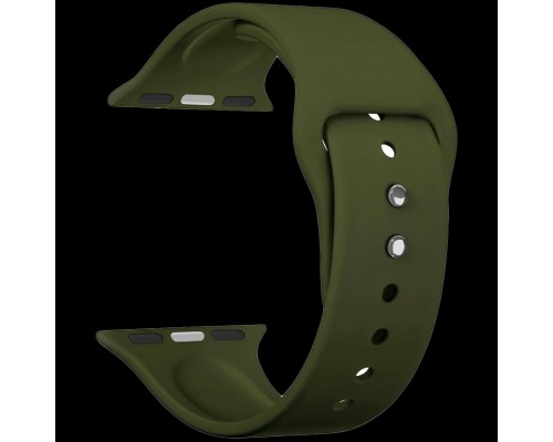 Силиконовый ремешок для Apple Watch 38/40 mm LYAMBDA ALTAIR DS-APS08-40-OL Olive