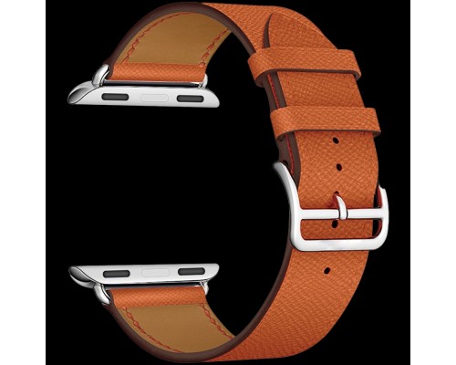 Кожаный ремешок для Apple Watch 38/40 mm LYAMBDA MINTAKA LWA-02-40-OR  orange