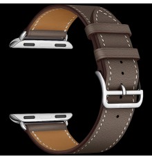 Кожаный ремешок для Apple Watch 38/40 mm LYAMBDA MINKAR LWA-02-40-GR Gray                                                                                                                                                                                 
