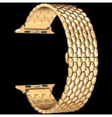 Ремешок из нержавеющей стали для Apple Watch 38/40 mm LYAMBDA KITALFA LWA-08-40-GL Gold                                                                                                                                                                   