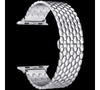 Ремешок из нержавеющей стали для Apple Watch 42/44 mm LYAMBDA KITALFA LWA-08-44-SL Silver                                                                                                                                                                 