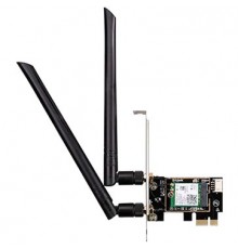 Сетевая карта Wireless AX3000 Dual-band PCI Express Adapter.802.11a/b/g/n/ac and 802.11ax compatible, switchable Dual band 2.4 GHz or 5 GHz; Up to 2402 Mbps data transfer rate in 802.11ax mode 5 GHz, up to 574 Mbps data transfer rate in 802.11ax mode