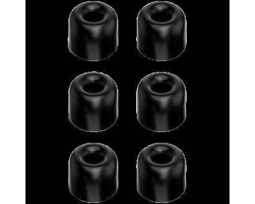 Комплект сменных амбушюр Lyambda E1-BK-S для наушников Черный