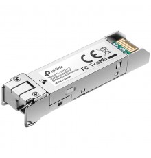 Трансивер 1000Base-BX WDM Bi-Directional SFP module, TX: 1550 nm and RX: 1310 nm, 1 LC Simplex port , up to 2 km transmission distance in 9/125 m SMF (Single-Mode Fiber), Supports Digital Diagnostic Monitoring (DDM).                                  