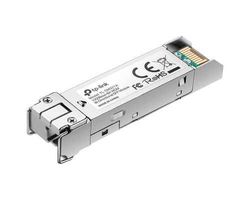 Трансивер 1000Base-BX WDM Bi-Directional SFP module, TX: 1550 nm and RX: 1310 nm, 1 LC Simplex port , up to 2 km transmission distance in 9/125 m SMF (Single-Mode Fiber), Supports Digital Diagnostic Monitoring (DDM).