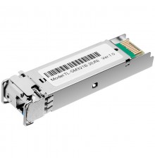 Трансивер 1000Base-BX WDM Bi-Directional SFP module, TX: 1310 nm and RX: 1550 nm, 1 LC Simplex port , up to 2 km transmission distance in 9/125 m SMF (Single-Mode Fiber), Supports Digital Diagnostic Monitoring (DDM).                                  