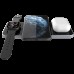 Беспроводное зарядное устройство Prestigio ReVolt A5, 3-in-1 wireless charging station for iPhone, Apple Watch, AirPods, wilreless output for phone 7.5W/10W, wireless output for AirPods 5W, wireless output for Apple Watch 2.5W, material: aluminum+tem