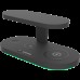 Беспроводное зарядное устройство CANYON WS-501 5in1 Wireless charger, with UV sterilizer, with touch button for Running water light, Input QC36W or PD30W, Output 15W/10W/7.5W/5W, USB-A 10W(max), Type c to USB-A cable length 1.2m, 188*90*81mm, 0.249Kg