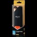 Внешний аккумулятор  CANYON PB-54 Power bank 5000mAh Li-poly battery, Input 5V/2A, Output 5V/2.1A, with Smart IC and power display, Black, USB cable length 0.25m, 115*50*12mm, 0.120Kg