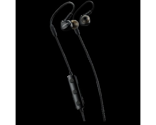 Наушники беспроводные CANYON BTH-1 Bluetooth sport earphones with microphone, cable length 0.3m, 18*25*22mm, 0.028kg, Black