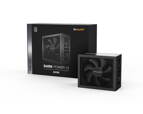 Блок питания be quiet! DARK POWER 12 850W / ATX 2.52, APFC, 80 PLUS Titanium, 135mm fan, 6x6+2pin, fully modular / BN315