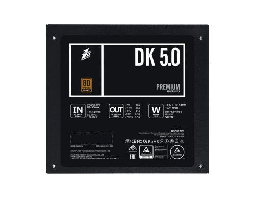 Блок питания 1STPLAYER DK PREMIUM 500W PS-500AX