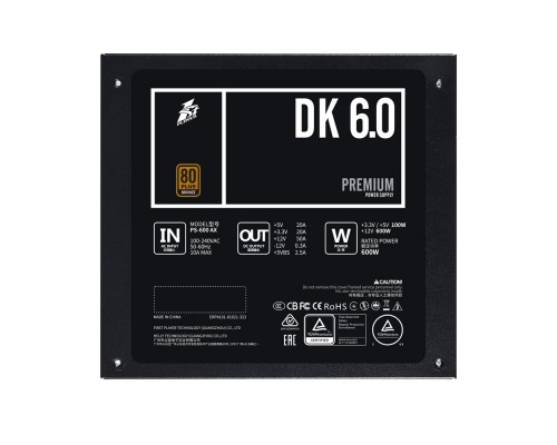 Блок питания 1STPLAYER DK PREMIUM 600W PS-600AX