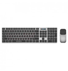 Беспроводной комплект клавиатура+мышь SVEN KB-C3000W / Wireless / Black-Silver                                                                                                                                                                            