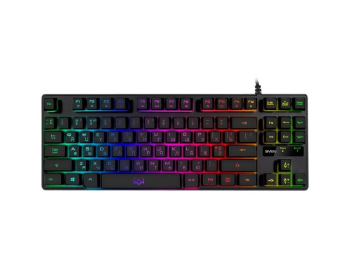 Клавиатура SVEN KB-G8500 / USB / WIRED / Black / LED подсветка