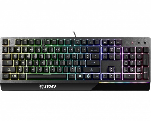 Клавиатура игровая MSI VIGOR GK30 GAMING KEYBOARD / USB2.0 RGB Plunger Switches RUS / VIGOR GK30