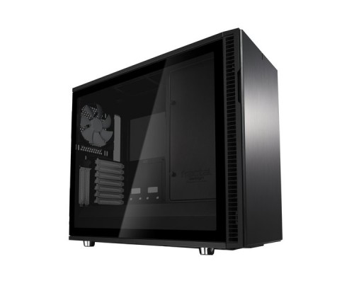 Боковая панель Fractal Design DEFINE R6 / black frame, dark tempered glass / FD-ACC-WND-DEF-R6-BK-TGD