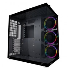 Корпус 1STPLAYER STEAM PUNK SP8 / ATX, tempered glass side panel, RGB fans controller & remote / 3x 120mm RGB fans inc. / SP8-G3                                                                                                                          